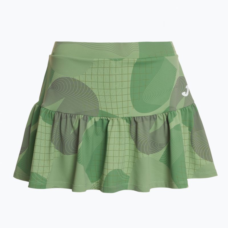 Spódnica tenisowa Joma Challenge green