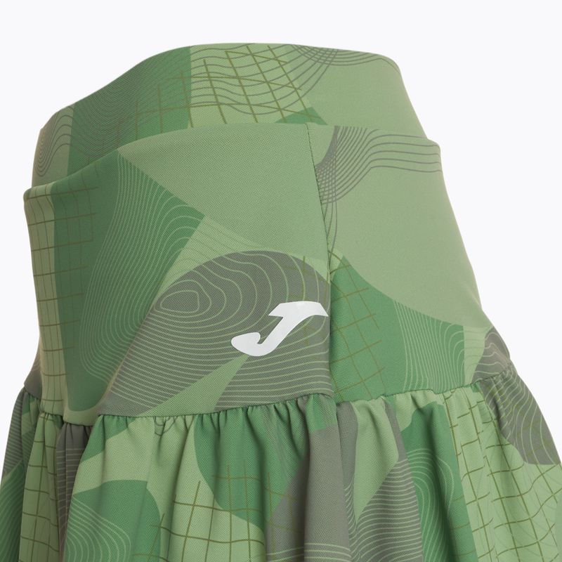 Spódnica tenisowa Joma Challenge green 3