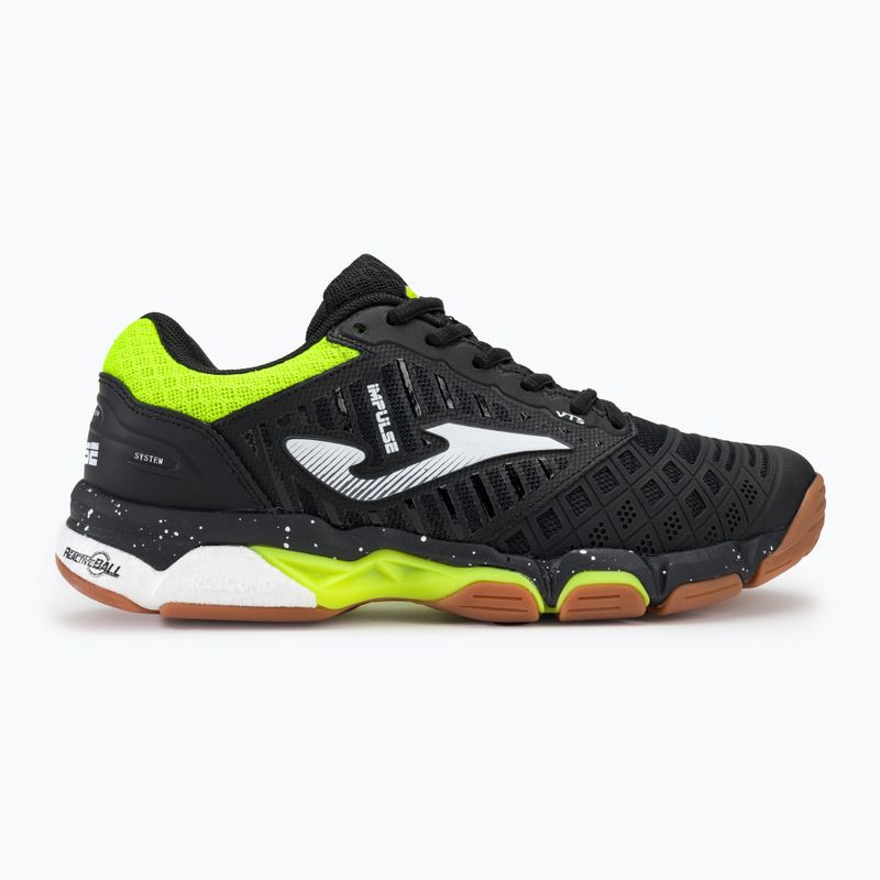Buty do siatkówki męskie Joma V.Impulse black/lemon fluor 2