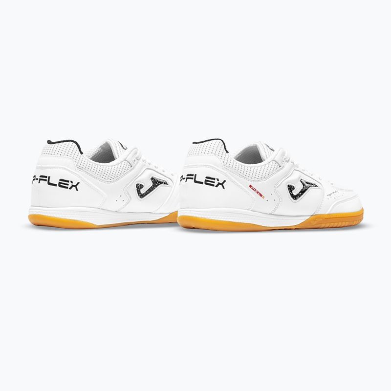 Buty piłkarskie męskie Joma Top Flex Foot Shape Indoor white 3