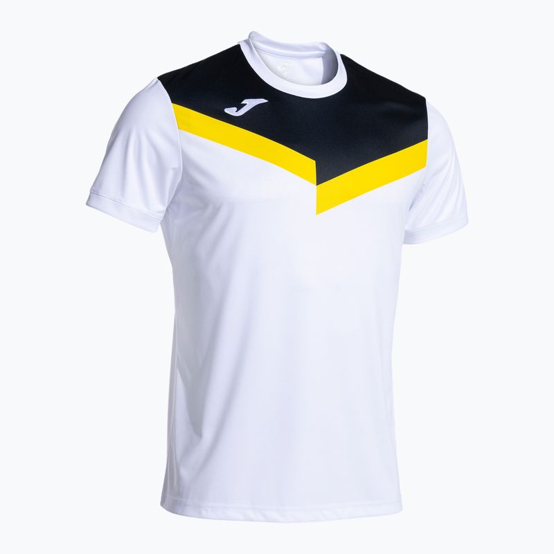 Koszulka tenisowa męska Joma Court white/black 2