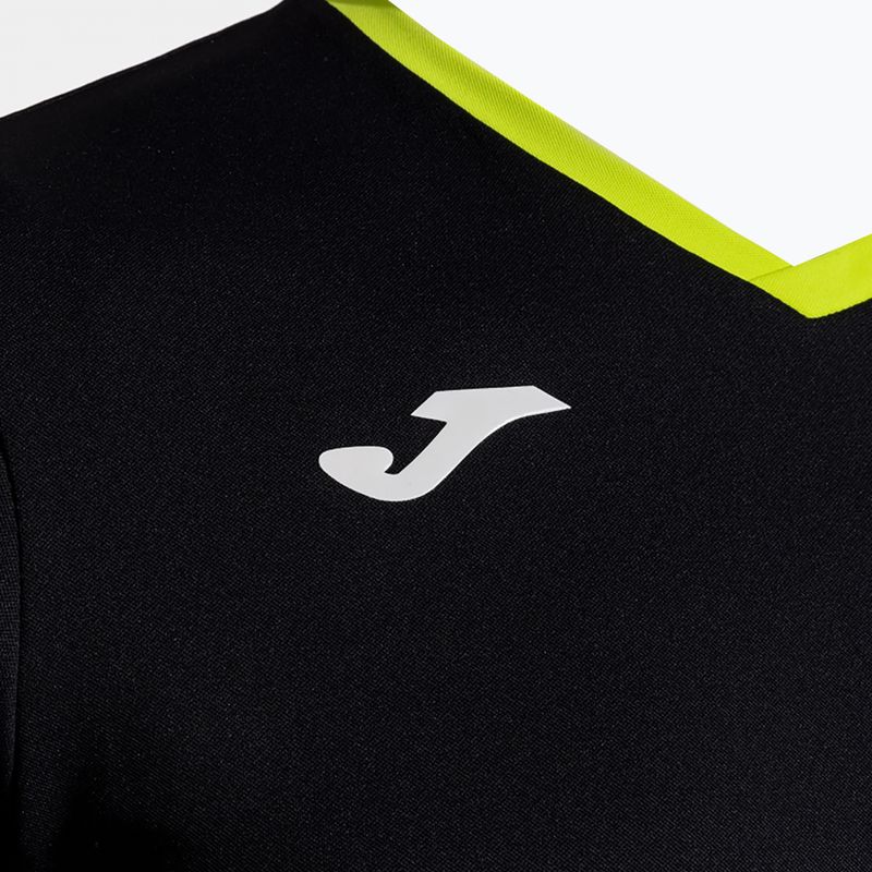 Koszulka tenisowa męska Joma Court black/green 4