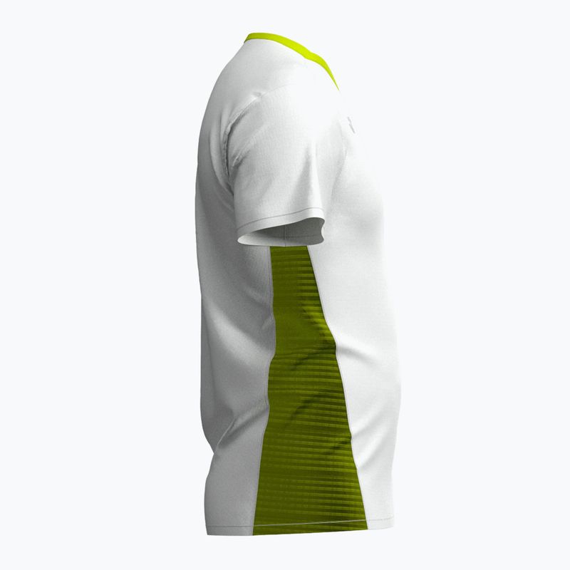 Koszulka tenisowa męska Joma Court white/green 3