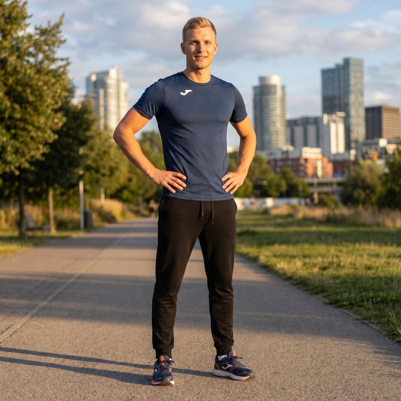 Koszulka do biegania męska Joma Record II navy 2