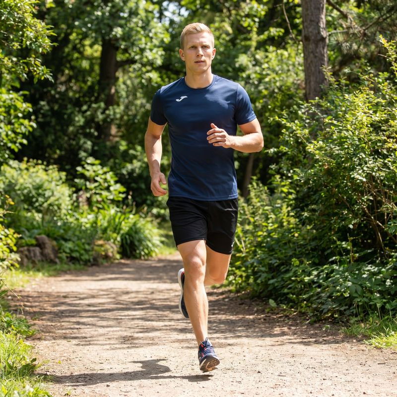 Koszulka do biegania męska Joma Record II navy 3