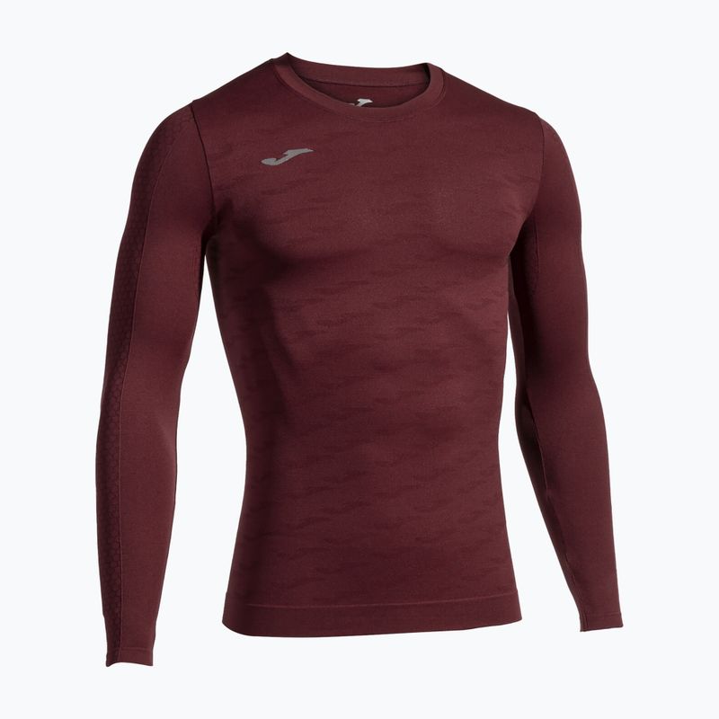 Longsleeve termoaktywny męski Joma Classic burgundy 2