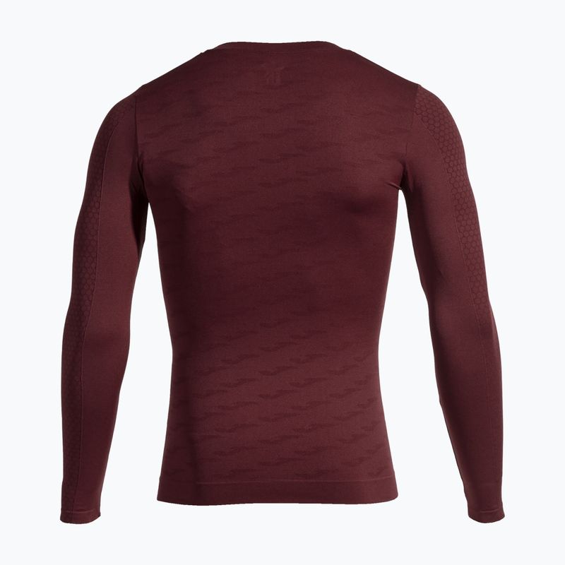 Longsleeve termoaktywny męski Joma Classic burgundy 3