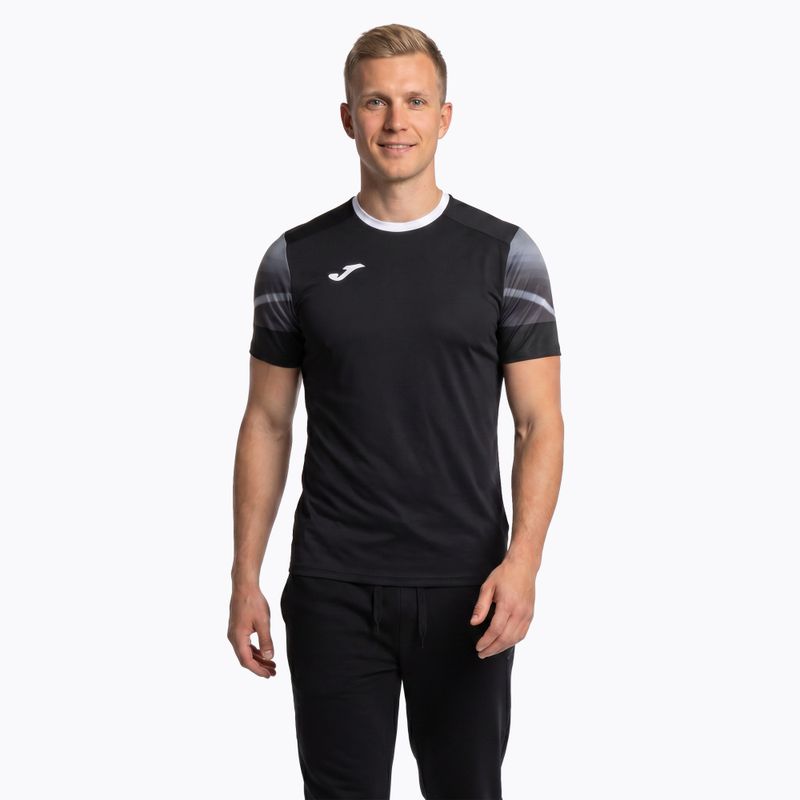 Koszulka do biegania męska Joma Elite XI black/anthracite 2