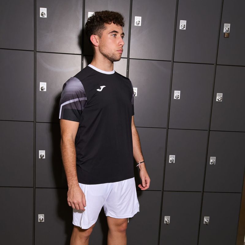 Koszulka do biegania męska Joma Elite XI black/anthracite 4