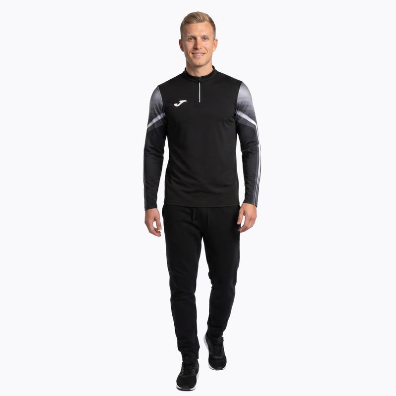Bluza do biegania męska Joma Elite XI black/anthracite 2