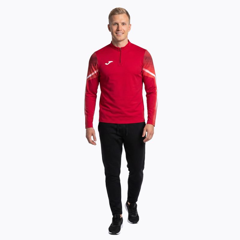 Bluza do biegania męska Joma Elite XI red/white 2