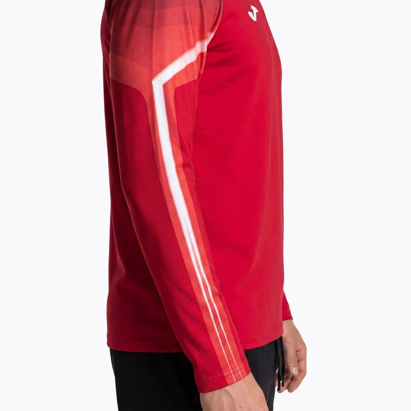 Bluza do biegania męska Joma Elite XI red/white 3