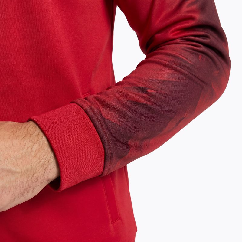Bluza do biegania męska Joma Elite XI Full Zip red 3