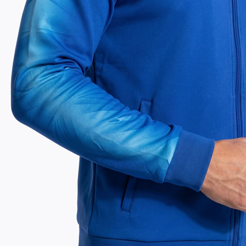 Bluza do biegania męska Joma Elite XI Full Zip royal 4