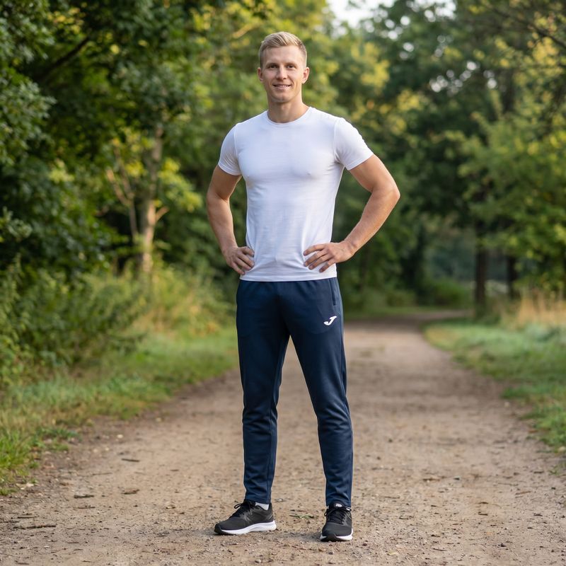 Spodnie do biegania męskie Joma Elite XI Long navy 14