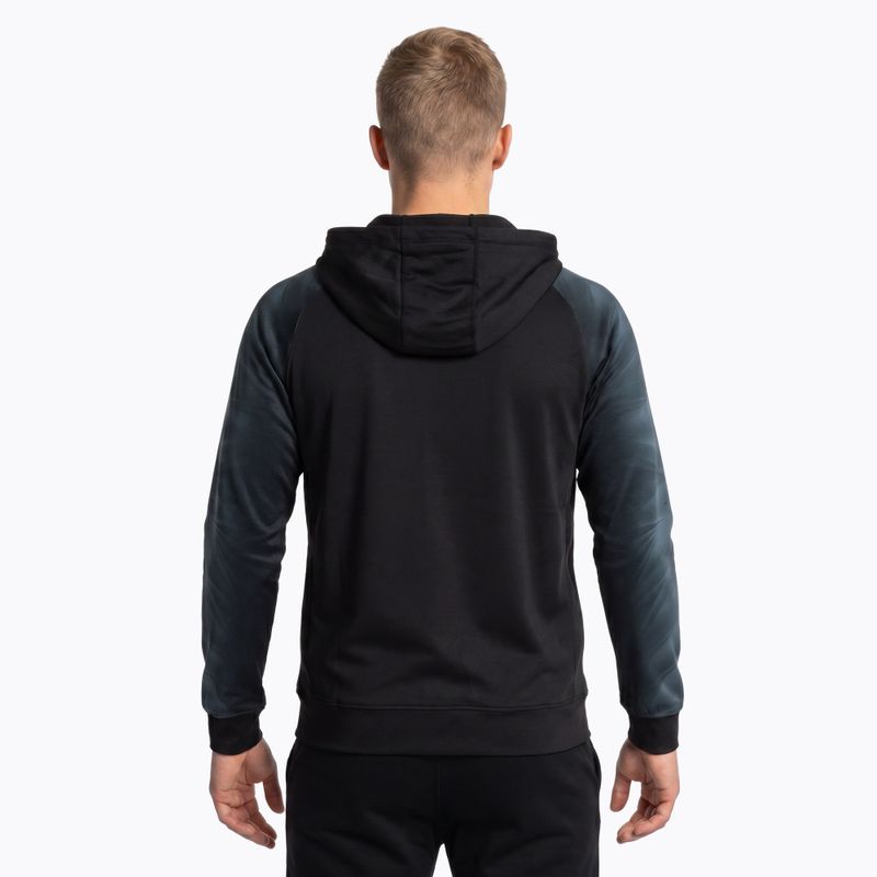 Bluza do biegania męska Joma Elite XI Hoodie black/anthracite 2