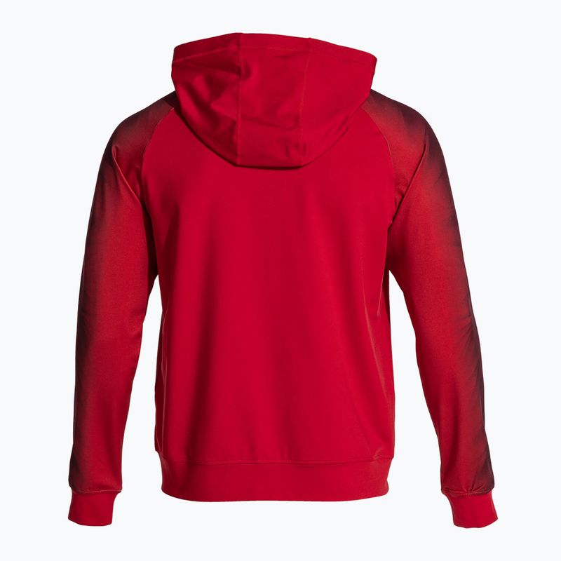 Bluza do biegania męska Joma Elite XI Hoodie red 3
