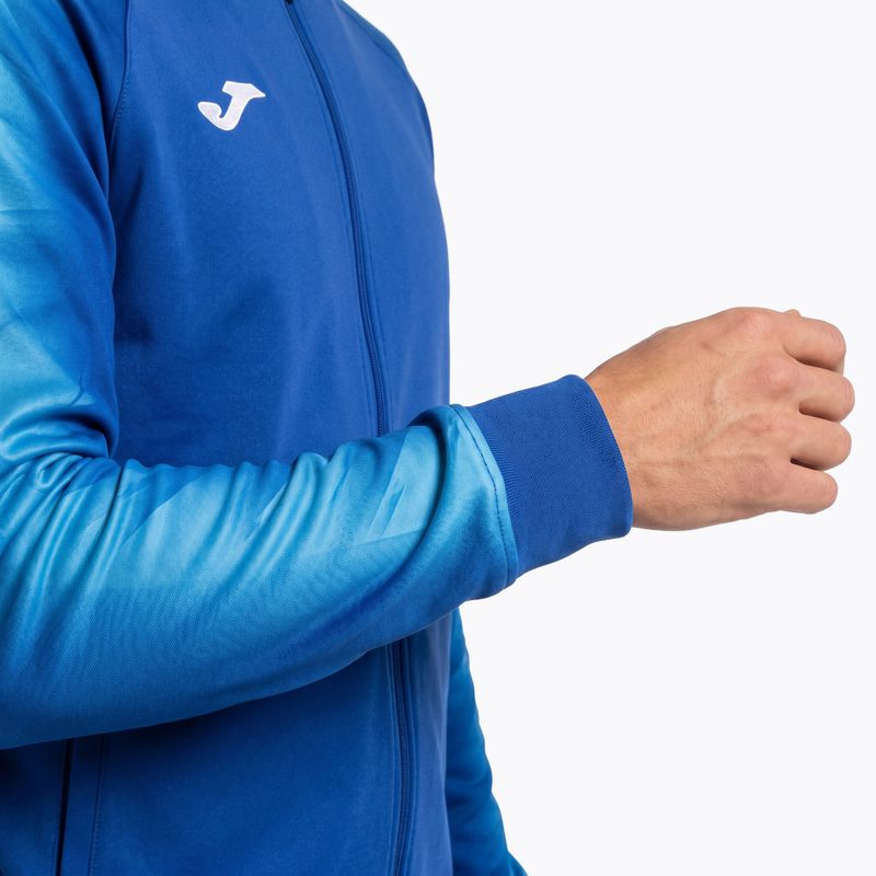 Bluza do biegania męska Joma Elite XI Hoodie royal 4