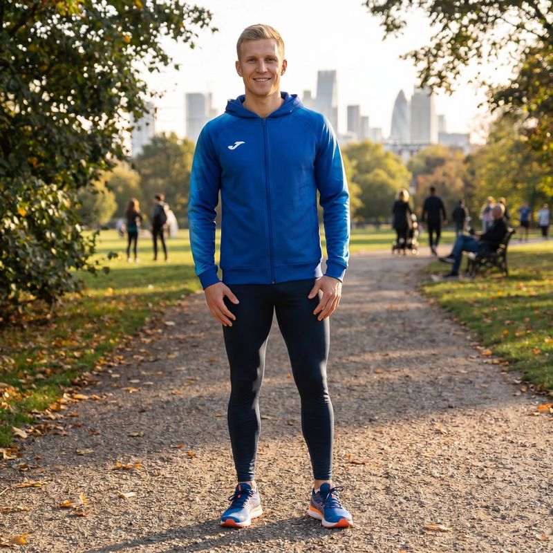 Bluza do biegania męska Joma Elite XI Hoodie royal 11