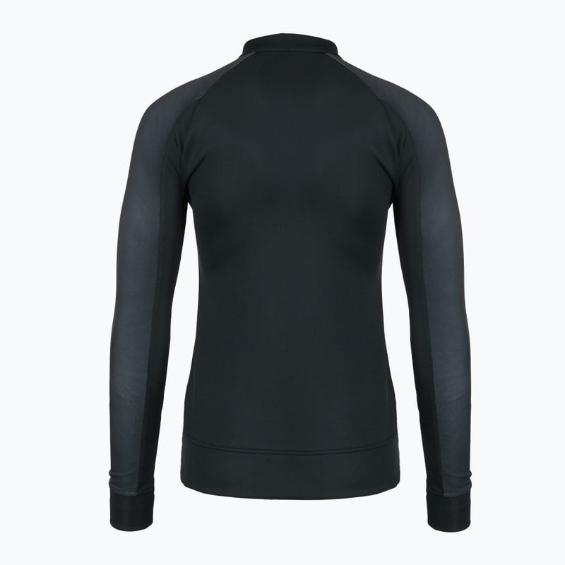 Bluza do biegania damska Joma Elite XI Full Zip black/anthracite 2