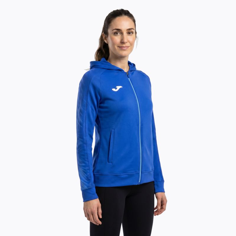 Bluza do biegania damska Joma Elite XI Hoodie royal 4