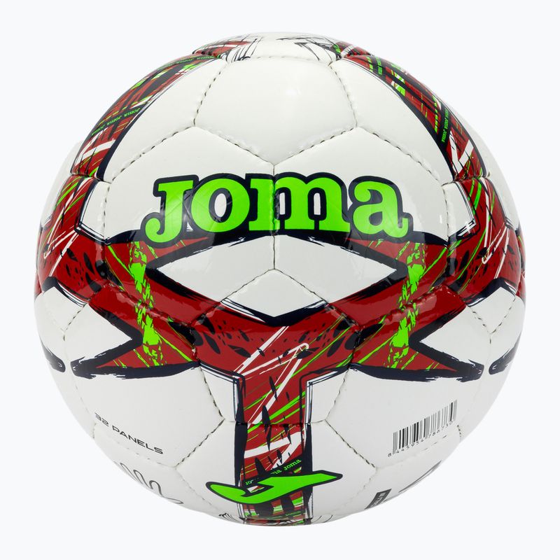 Piłka do piłki nożnej Joma Dali III red/fluor green rozmiar 5