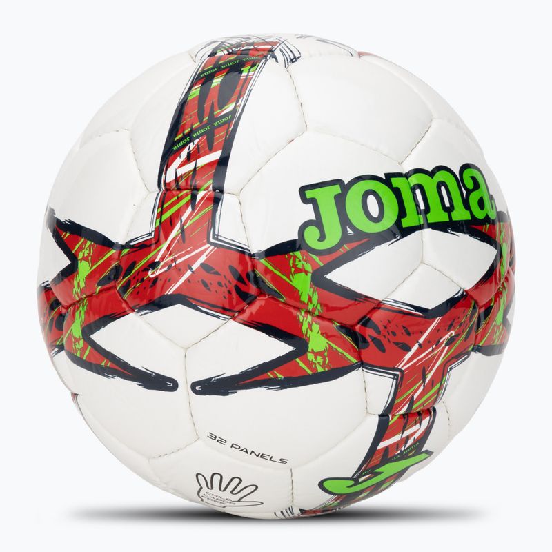 Piłka do piłki nożnej Joma Dali III red/fluor green rozmiar 4 2