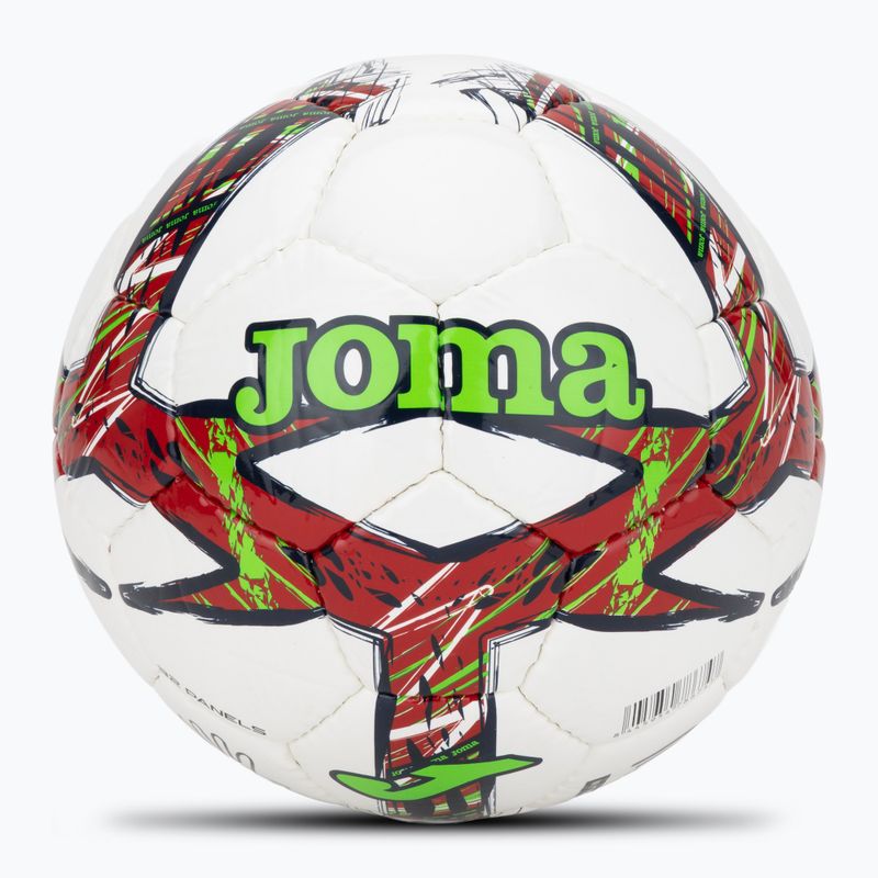 Piłka do piłki nożnej Joma Dali III red/fluor green rozmiar 3