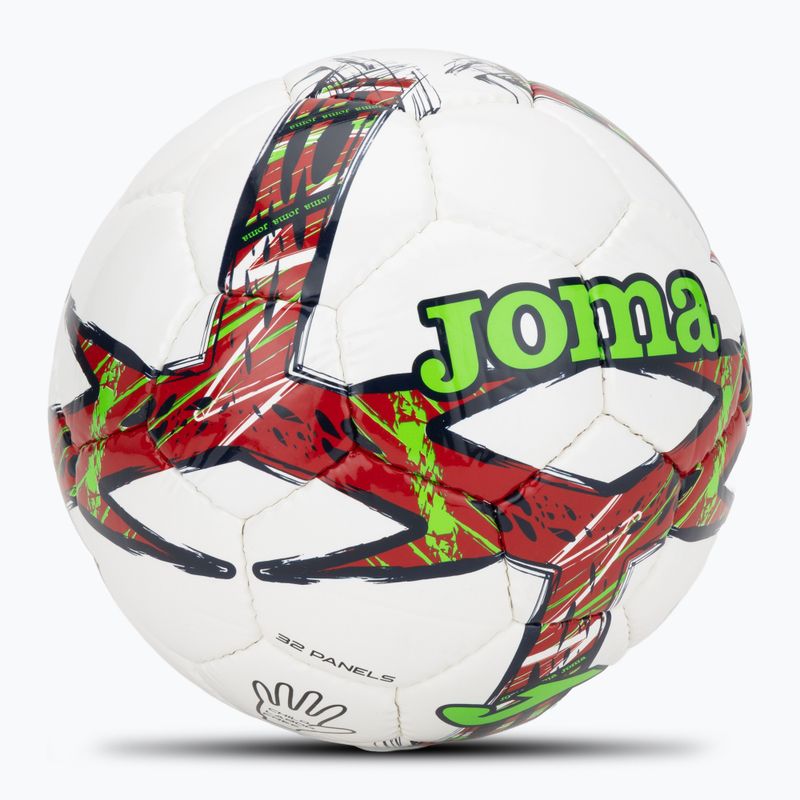 Piłka do piłki nożnej Joma Dali III red/fluor green rozmiar 3 2