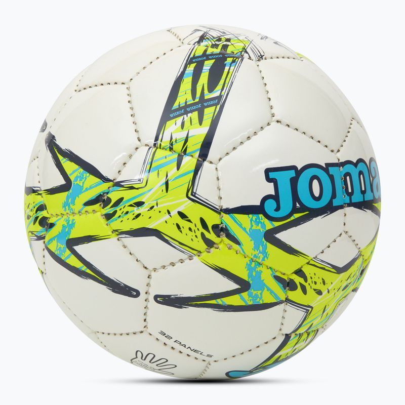 Piłka do piłki nożnej Joma Dali III yellow rozmiar 5 2