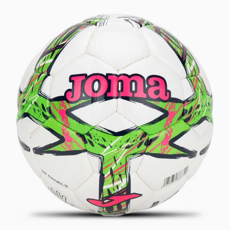 Piłka do piłki nożnej Joma Dali III green fluor/pink/navy rozmiar 4