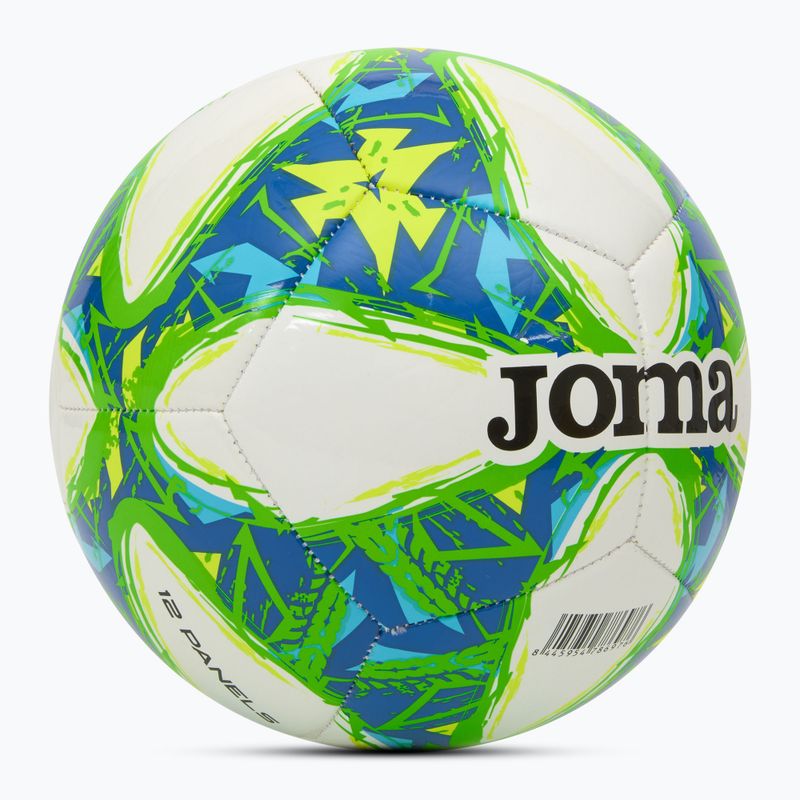 Piłka do piłki nożnej Joma Challenge III white/fluor green rozmiar 3 2