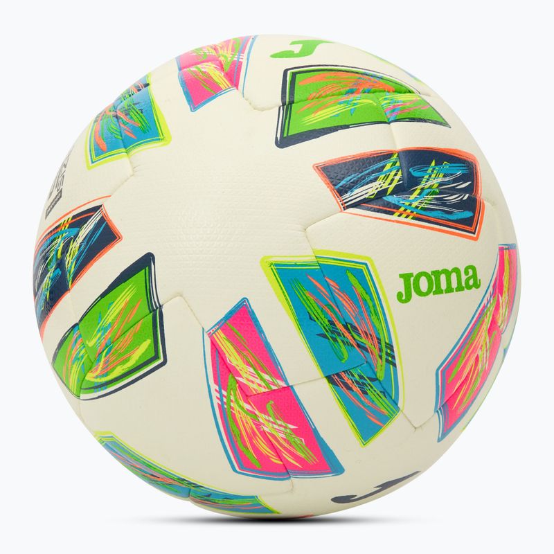 Piłka do piłki nożnej Joma Dinamic IV fluor green/navy rozmiar 5 2