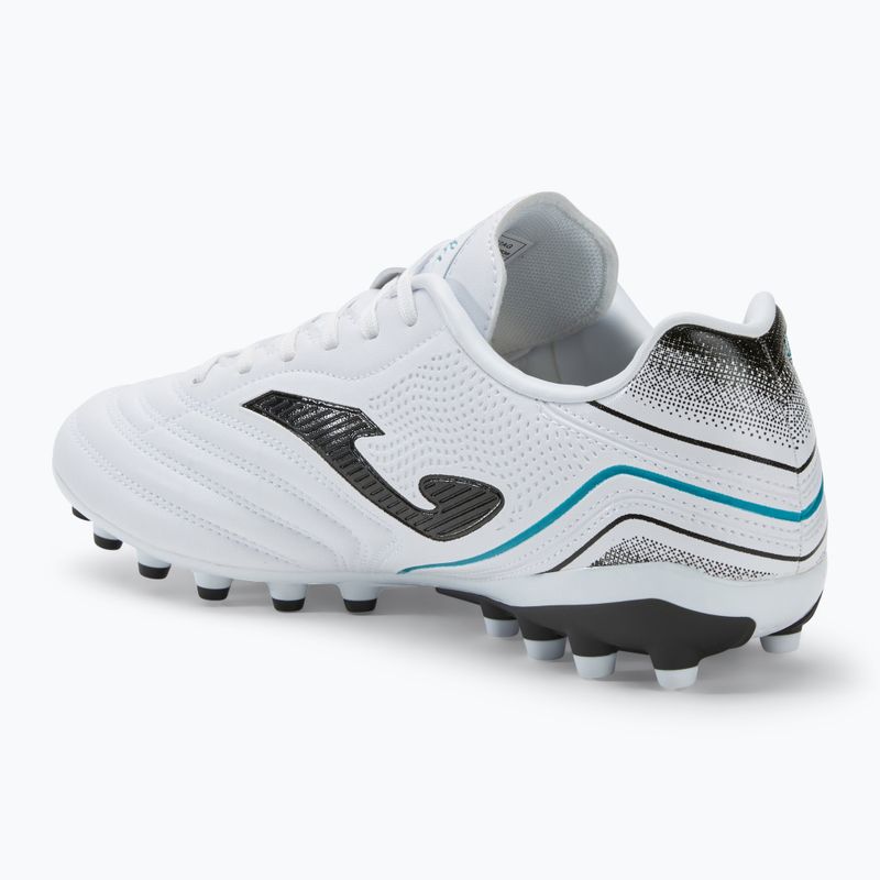 Buty piłkarskie męskie Joma Aguila AG white/black 3