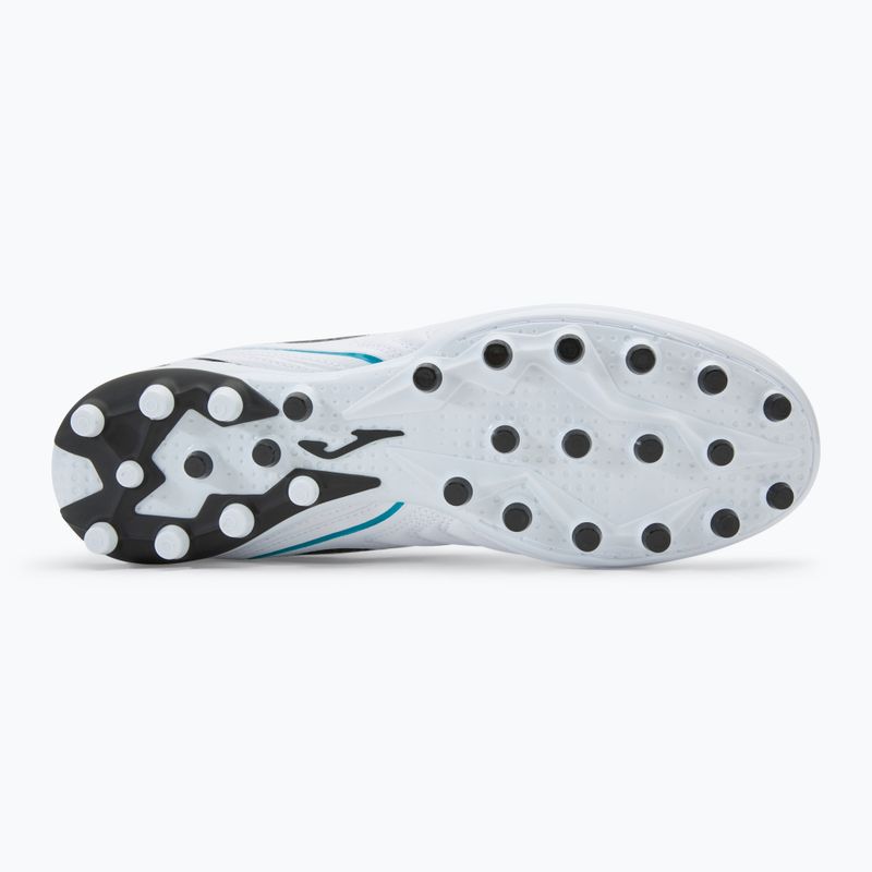 Buty piłkarskie męskie Joma Aguila AG white/black 4