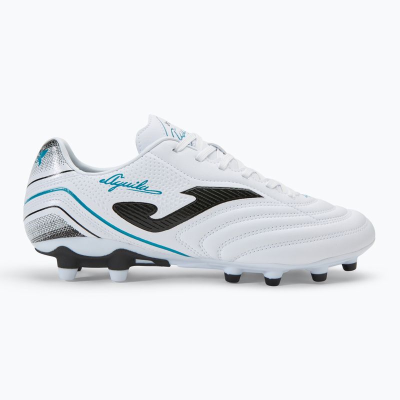 Buty piłkarskie męskie Joma Aguila FG white/black 2