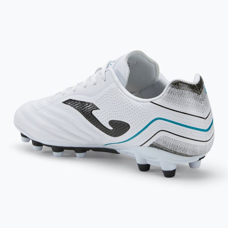 Buty piłkarskie męskie Joma Aguila FG white/black 3