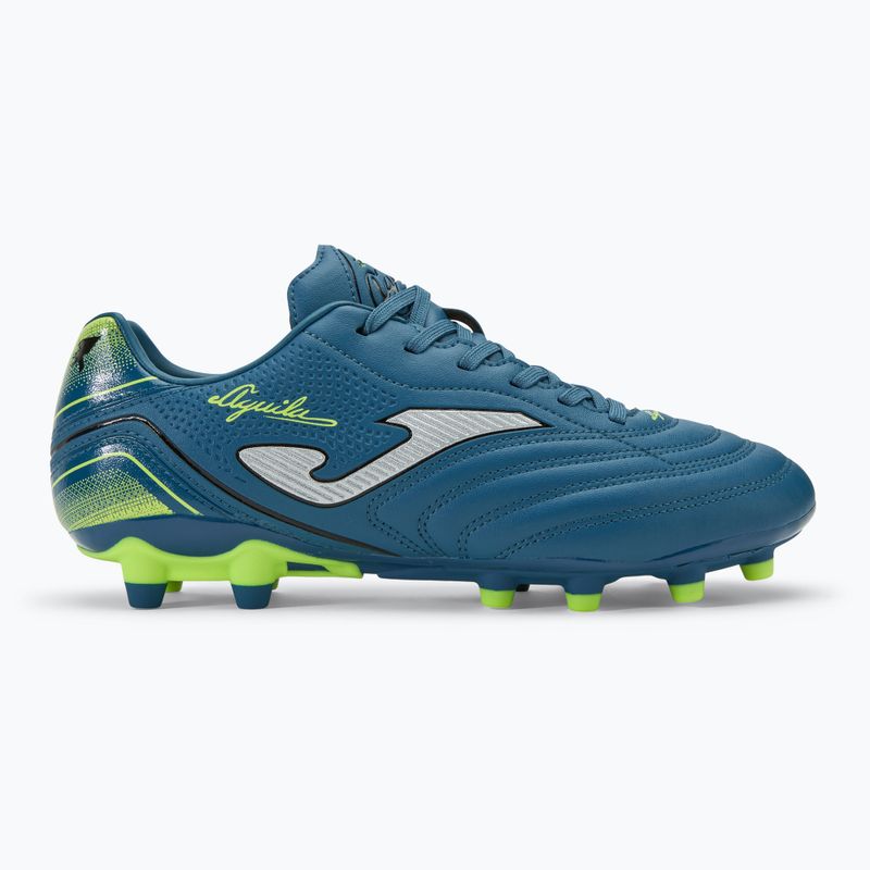 Buty piłkarskie męskie Joma Aguila FG petroleum/yellow 2