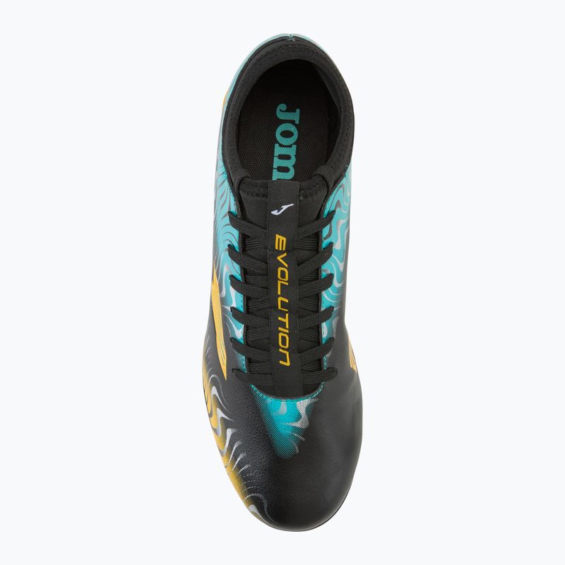 Buty piłkarskie męskie Joma Evolution FG black/gold 5