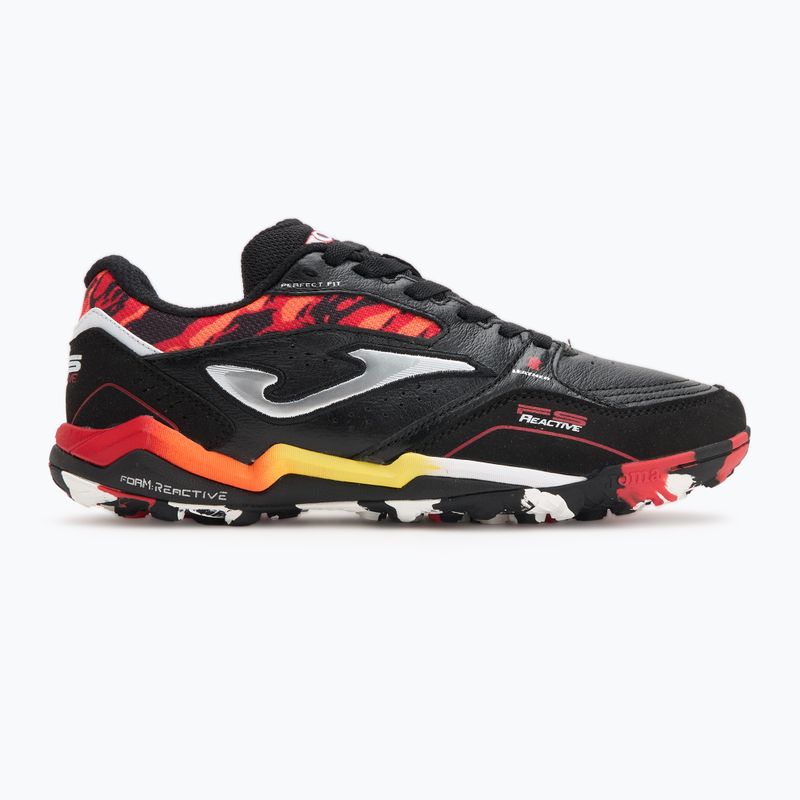 Buty piłkarskie męskie Joma FS Reactive TF black/red 2