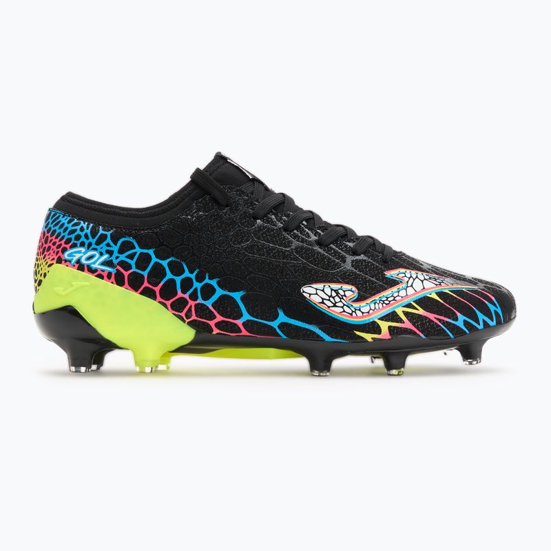 Buty piłkarskie męskie Joma Gol FG black/lemon fluor 2