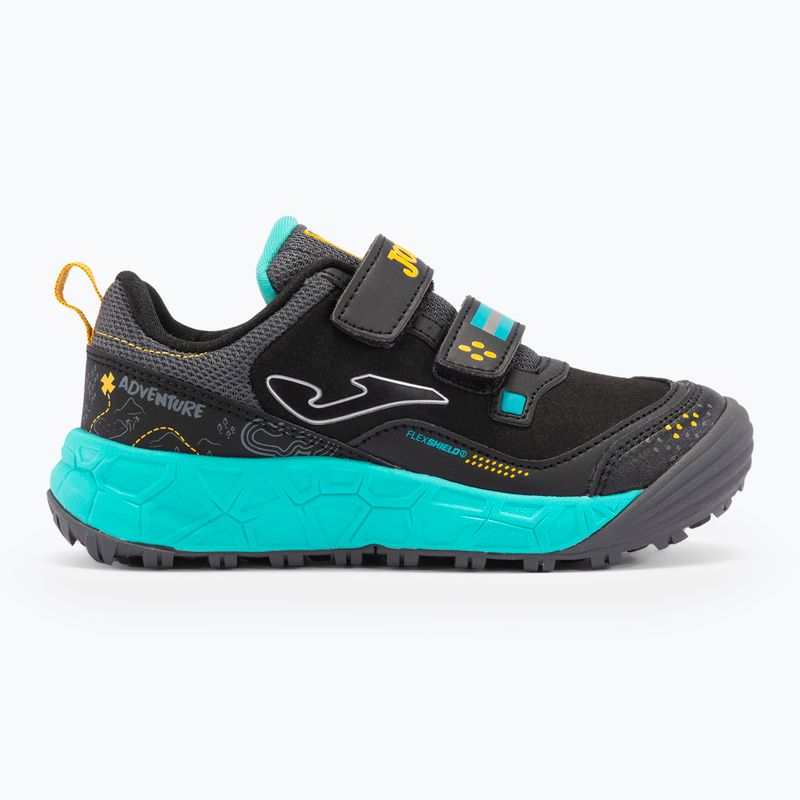 Buty do biegania dziecięce Joma Adventure black/turquoise 8