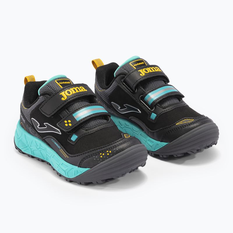 Buty do biegania dziecięce Joma Adventure black/turquoise 9