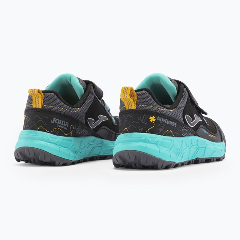 Buty do biegania dziecięce Joma Adventure black/turquoise 10