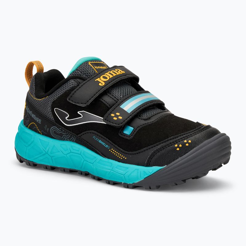 Buty do biegania dziecięce Joma Adventure black/turquoise