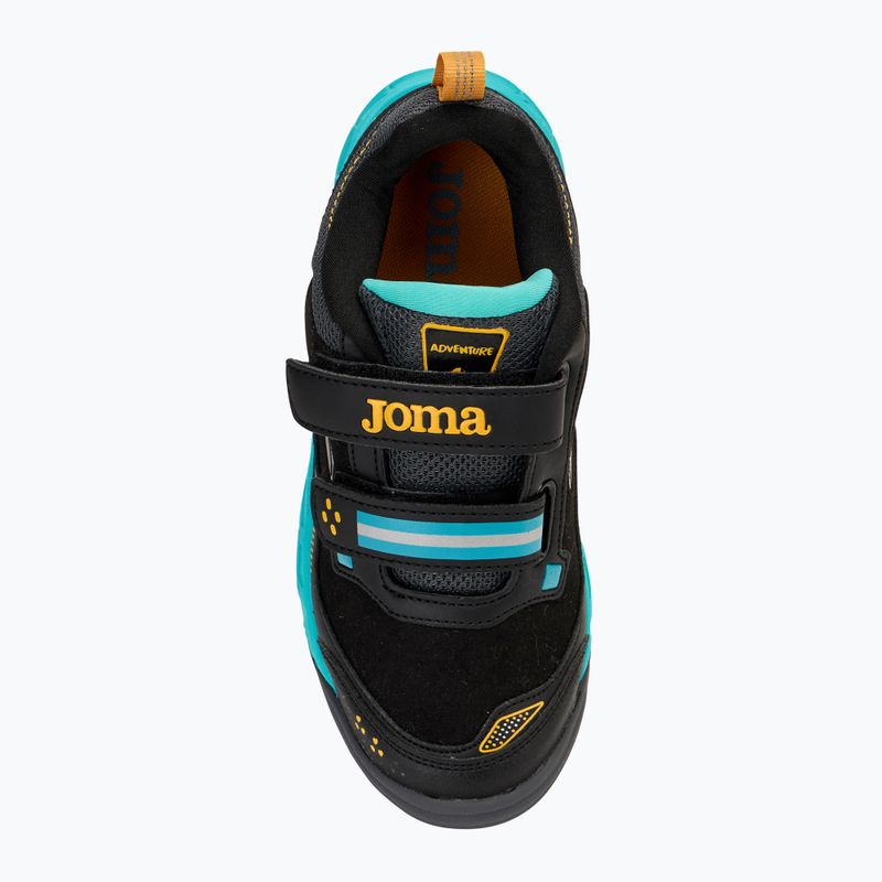 Buty do biegania dziecięce Joma Adventure black/turquoise 5