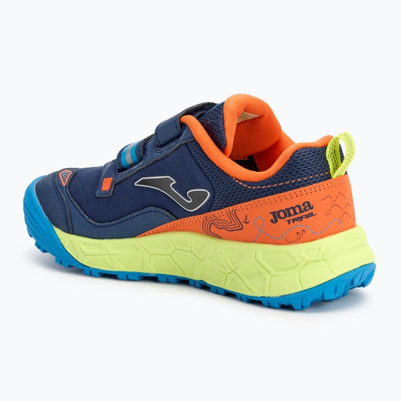 Buty do biegania dziecięce Joma Adventure navy/orange 3