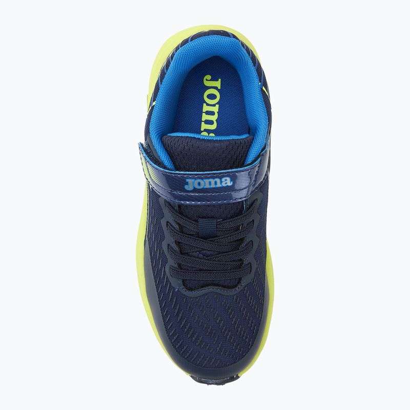 Buty do biegania dziecięce Joma Super Cross navy/yellow 5