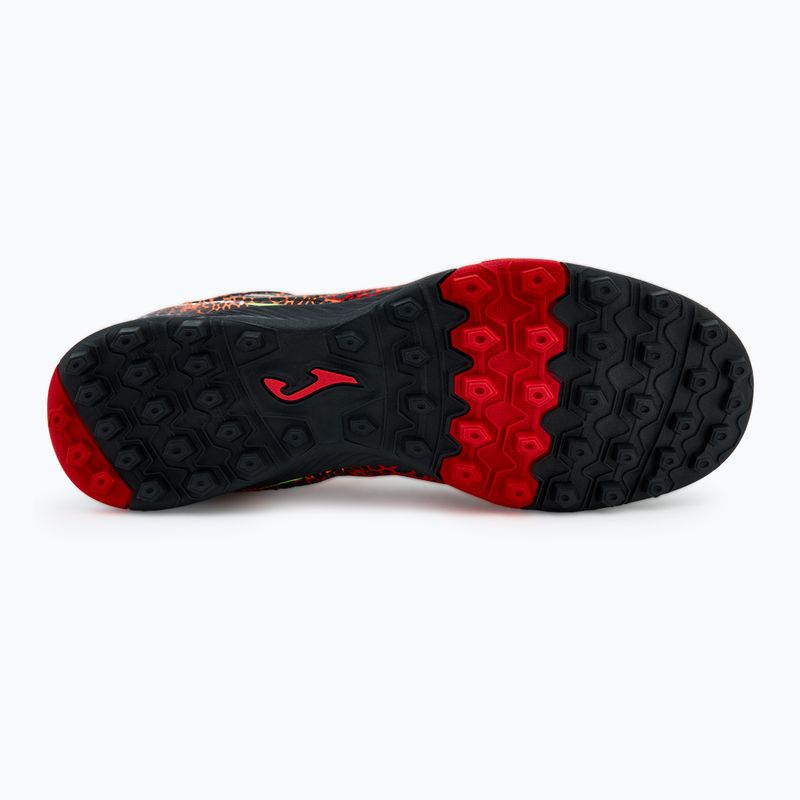 Buty piłkarskie męskie Joma Maxima TF black/red 4