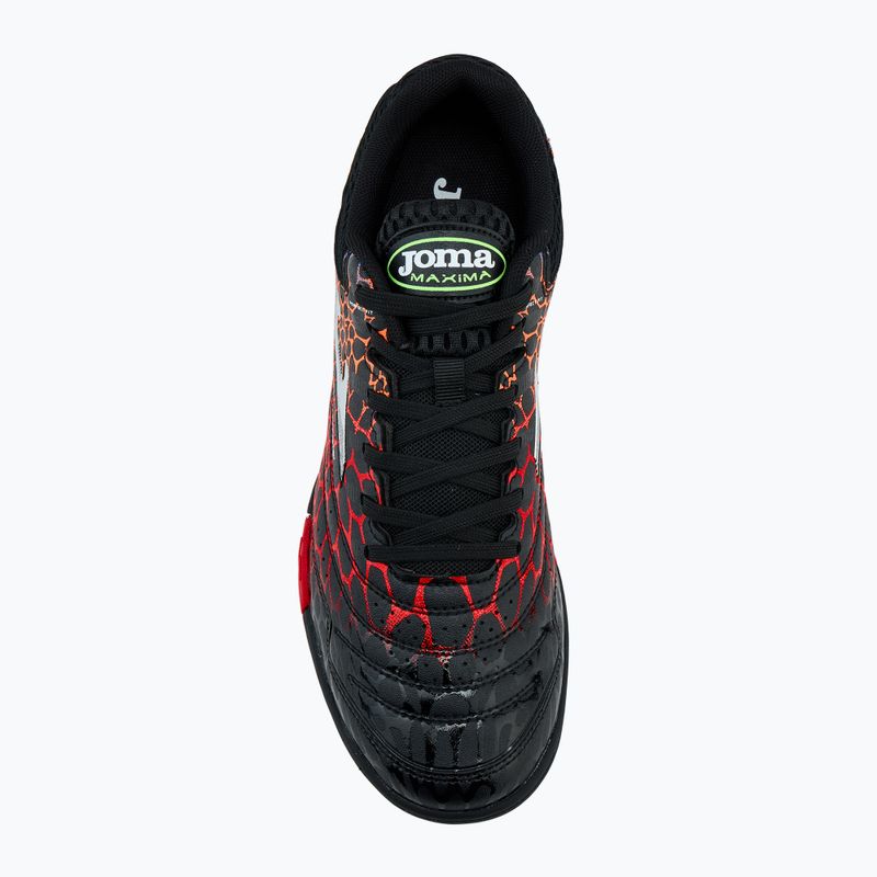 Buty piłkarskie męskie Joma Maxima TF black/red 5